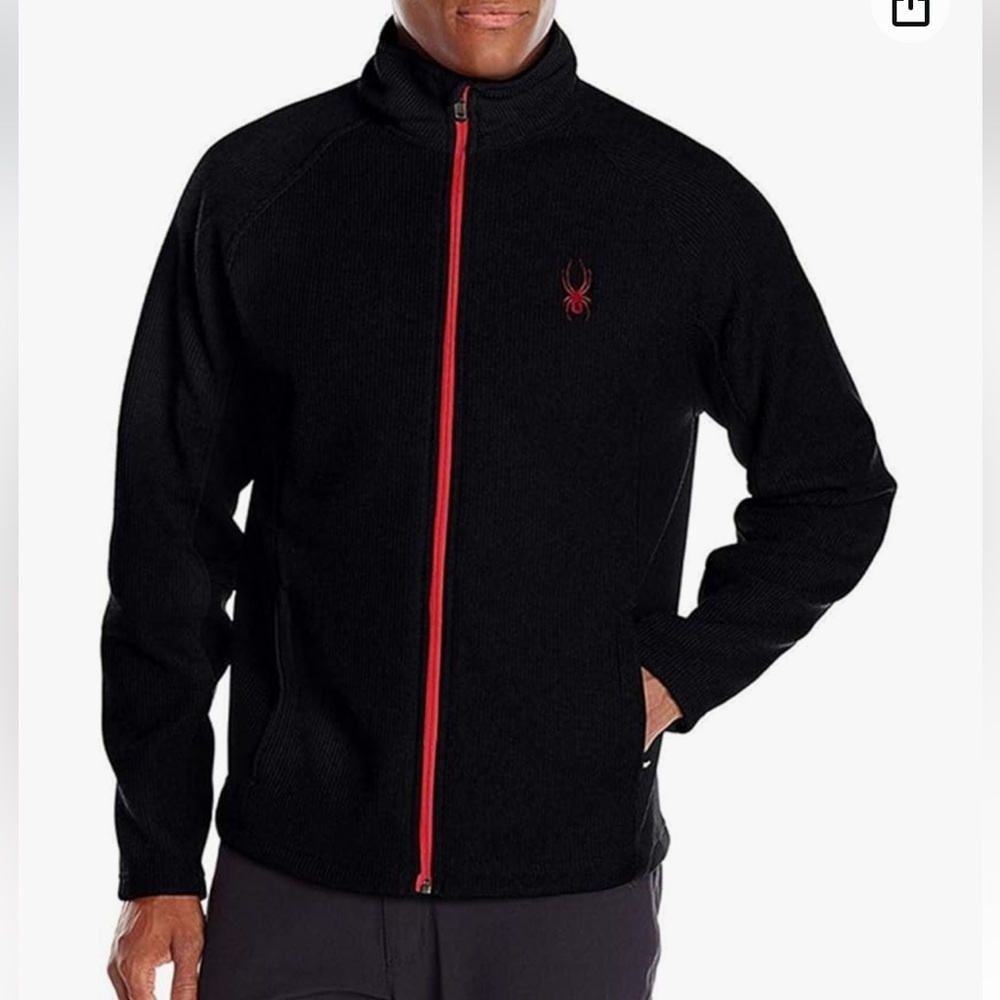 Spyder Men's M Constant Full Zip Mid Weight Stryke Fleece Witchy Streetwear